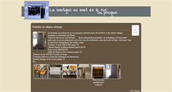 Desktop Screenshot of laboutiqueauboutdelarue.fr